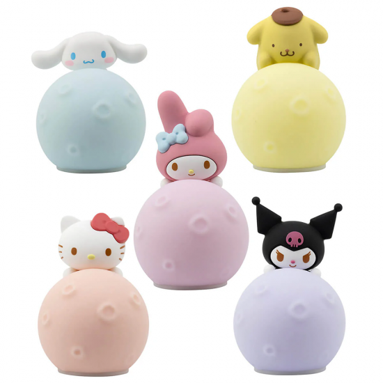 Sanrio: Little Moon Light Series Mini Figures Hello Kitty and Friends