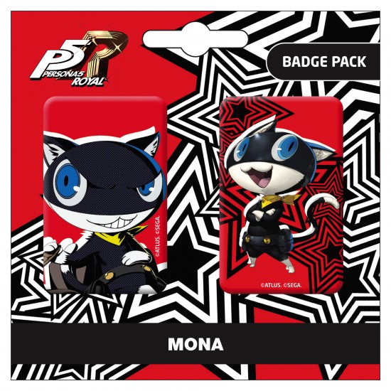 Persona 5 Royal Mona / Morgana rintamerkit 2-setti