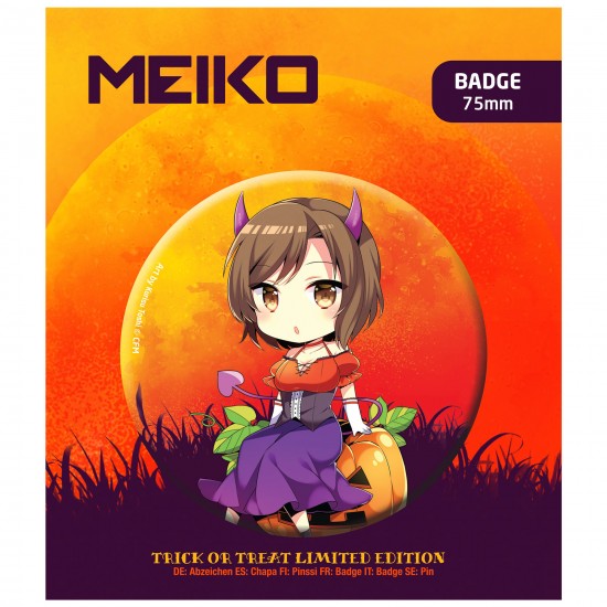 Virtual Artists: Halloween pinssi - Meiko