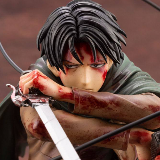 Attack on Titan ARTFX J Levi Ackerman Fortitude Ver. 1/7 Figuuri