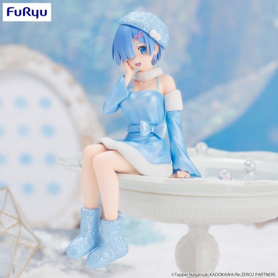 Re:Zero – Rem Snow Princess Noodle Stopper-figuuri