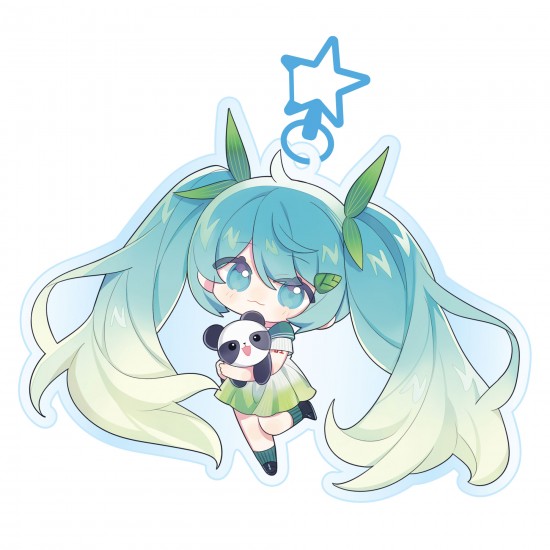 Hatsune Miku Kawaii Spring Time Acrylic Key Ring