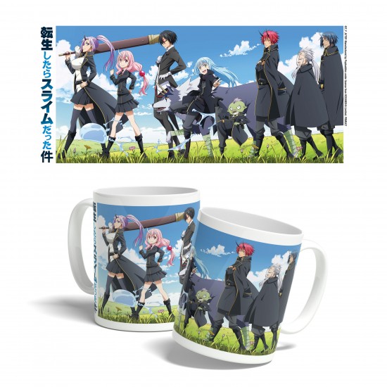 That Time I Got Reincarnated As A Slime (Tensei Shitara Suraimu Datta Ken) Rimuru and Friends Mug