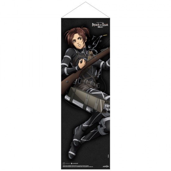 Attack on Titan Final Season Slim Fabric Wall Scroll: Sasha Braus