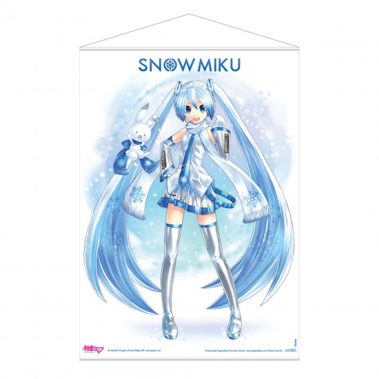 Virtual Singers: Hatsune Miku: Snow Miku kangasjuliste