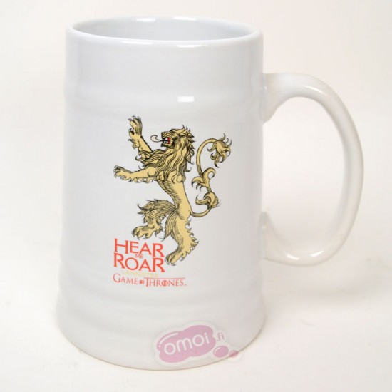 Game of Thrones: Hear Me Roar Lannister Stein (500ml)